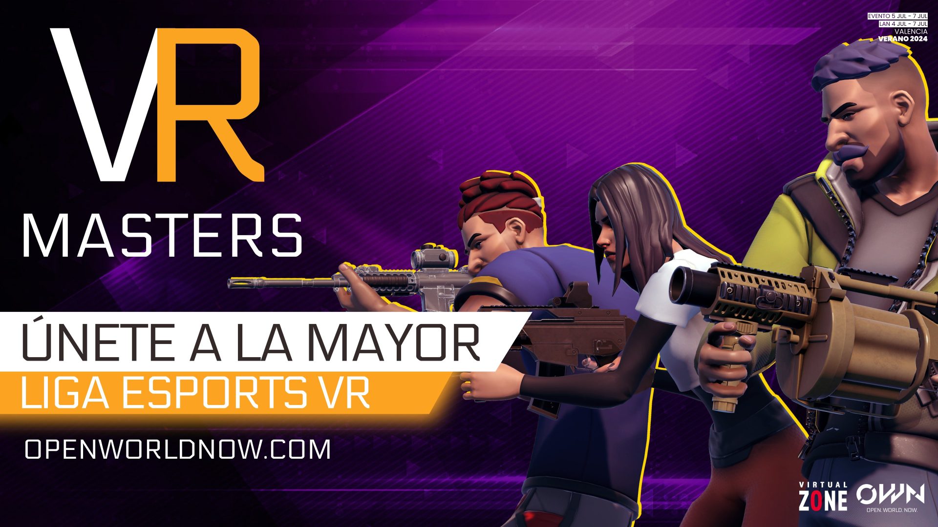 VR Masters llega a OWN