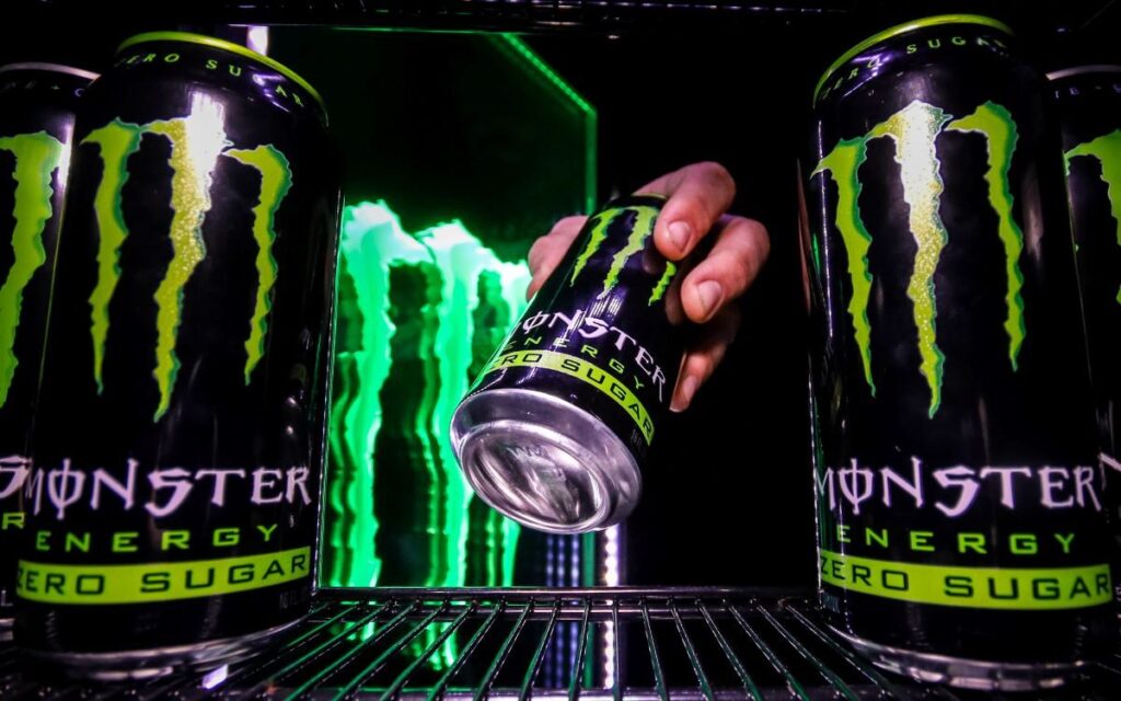 Monster bebida nevera